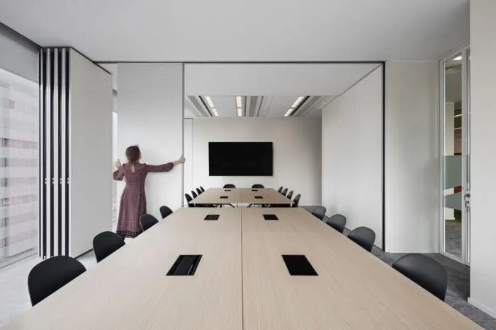 Modernize Office Interior Space with Movable Partition Wall